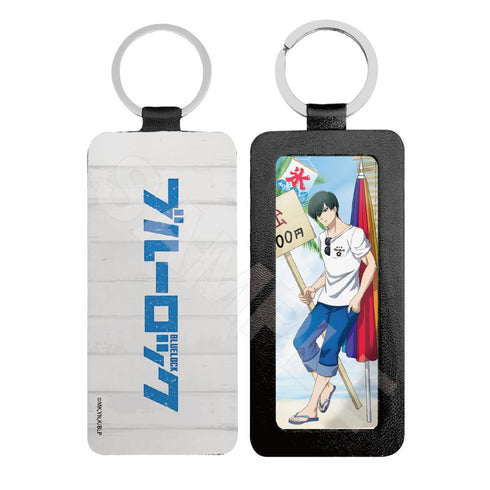 『ブルーロック』海の家 レザーキーホルダー /04 糸師 凛【202510再販】